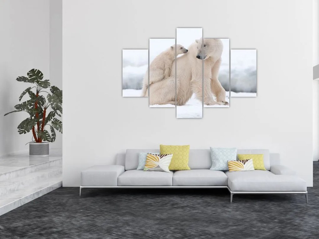 Tablou - Urs polar (150x105 cm)
