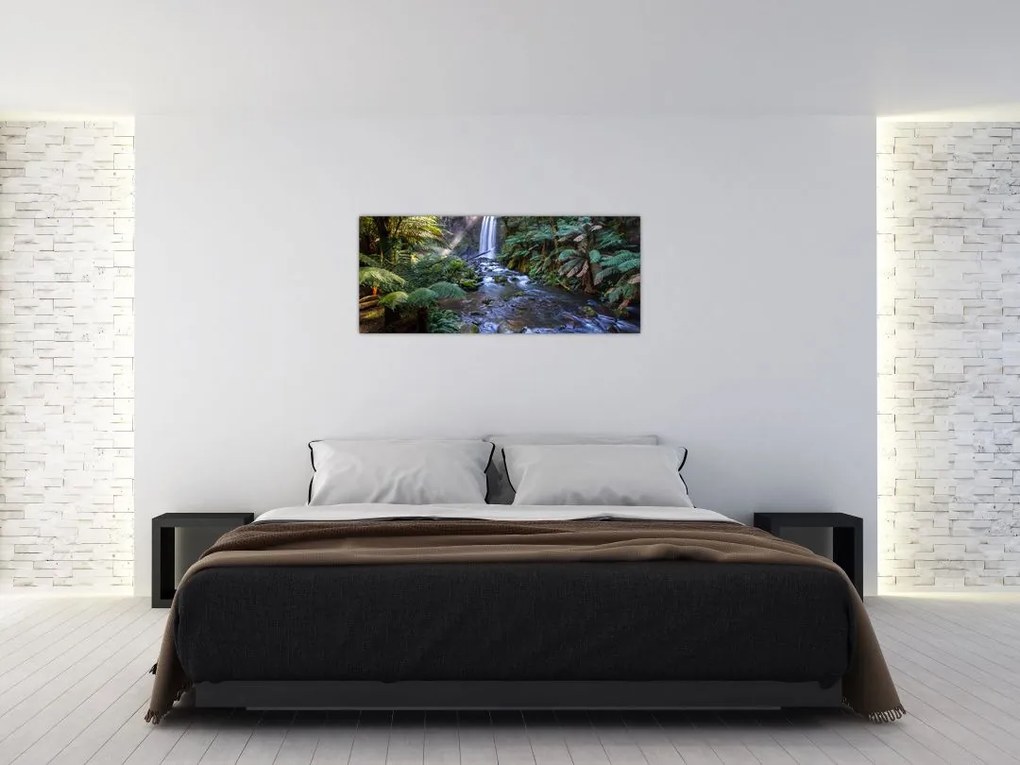 Tablou cu pădurea ploilor din Austalia (120x50 cm)