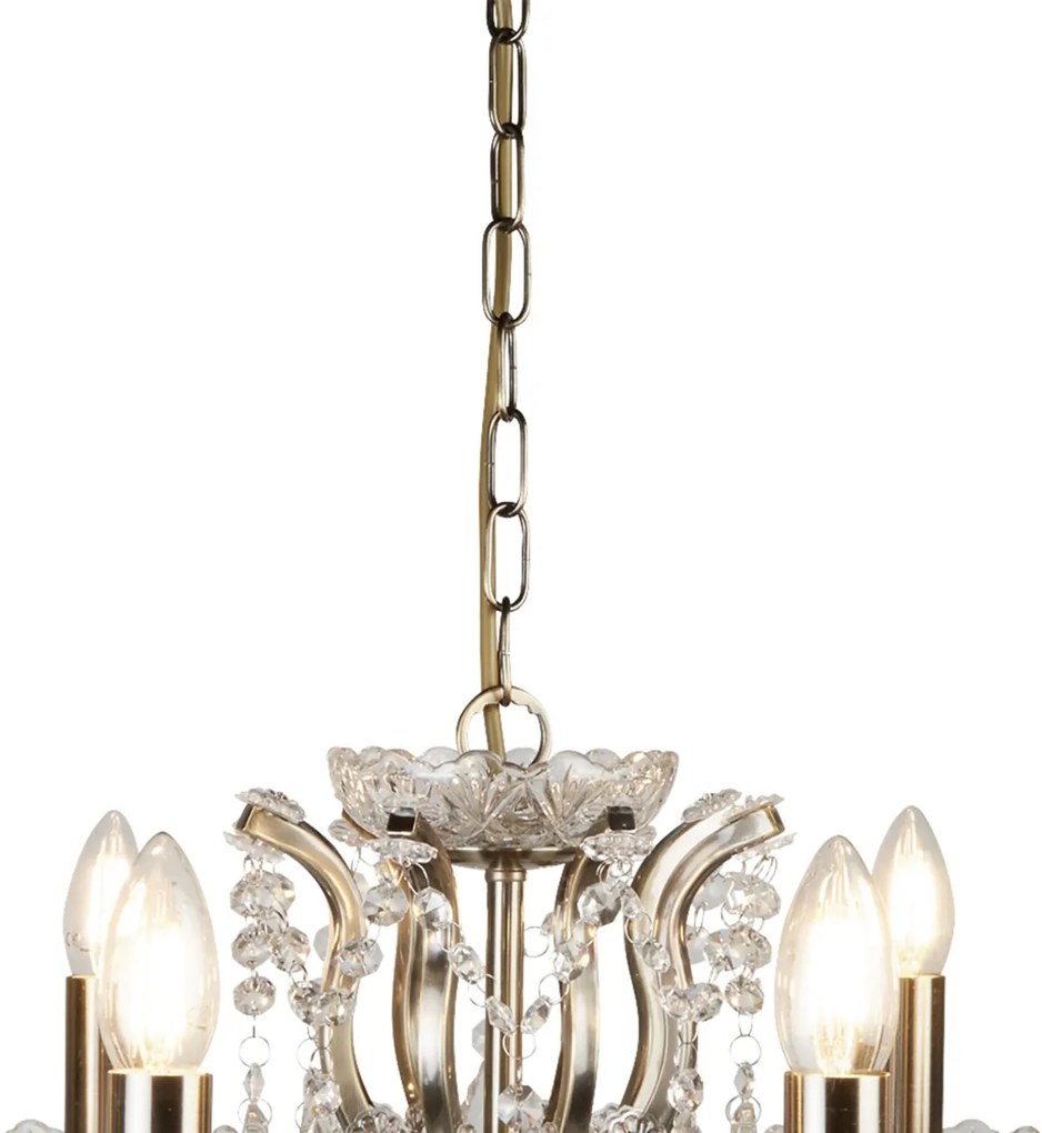 Candelabru stil clasic cu 8 brate Paris alama antic 8738-8AB SRT