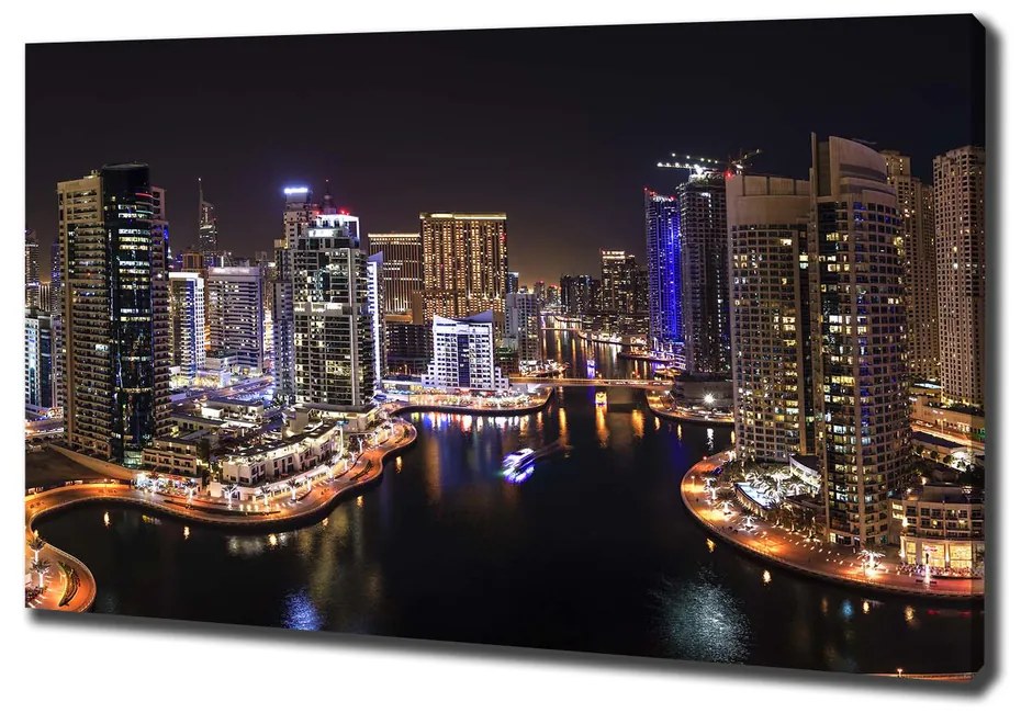 Imprimare tablou canvas Marina in dubai