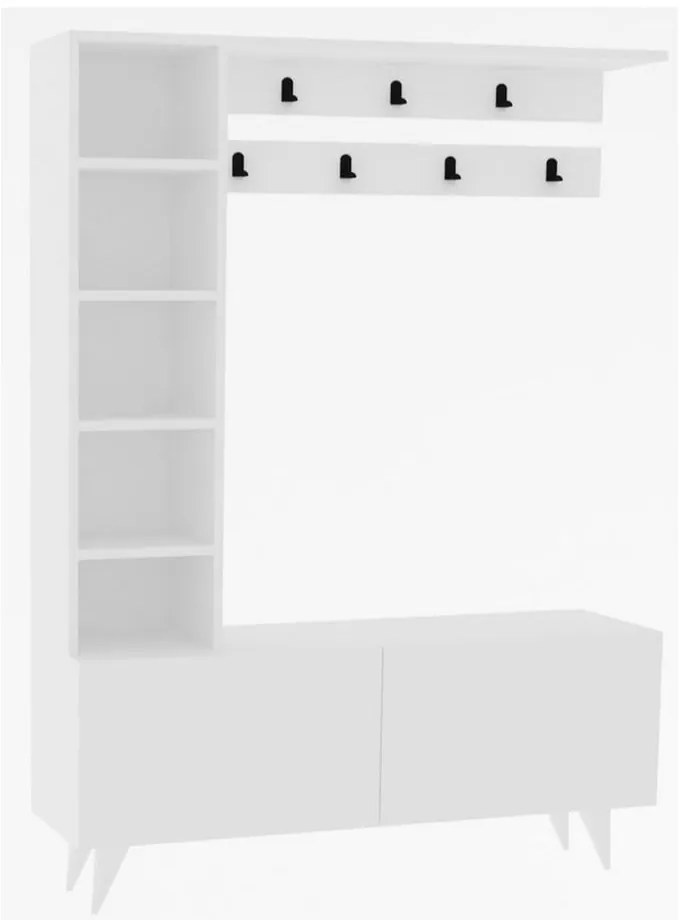 Set pentru hol alb Bahar – Kalune Design