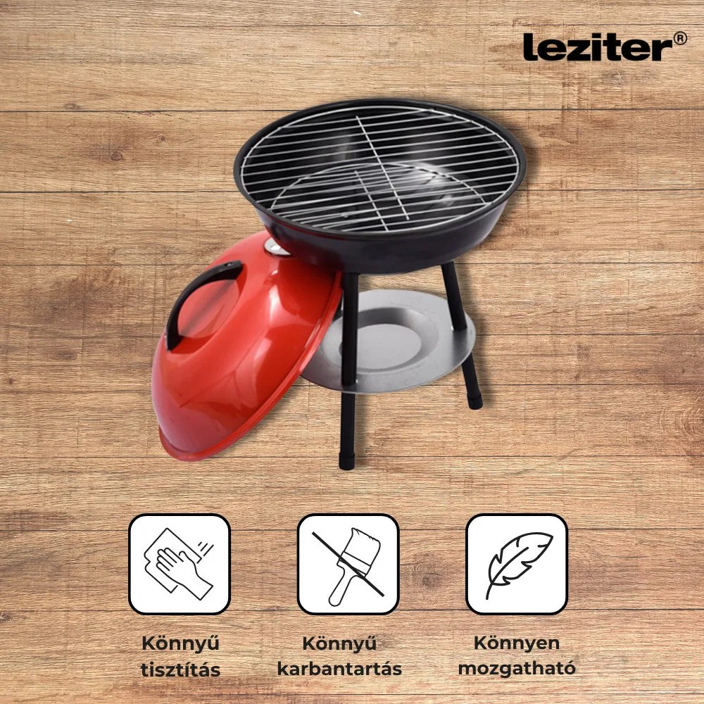 Ceainic de grădină cu grătar din fibră de sticlă