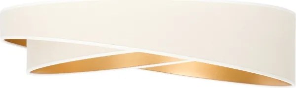 BRILAGI - Corp de iluminat LED dimabil VELVET TWIST LED/36W/230V CCT pr. 65 cm WT alb/auriu + telecomandă