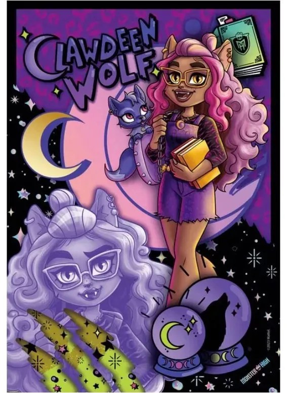 Monster High Clawdeen Wolf Puzzle Clementoni de 150 piese