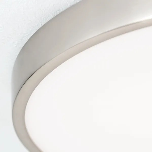 Orion DL 7-657/28- Plafonieră LED BULLY LED/28W/230V d. 28 cm crom mat