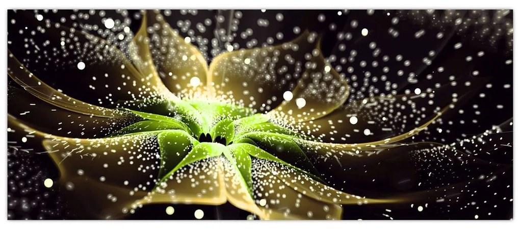 Tablou - Detaliu florii (120x50 cm)