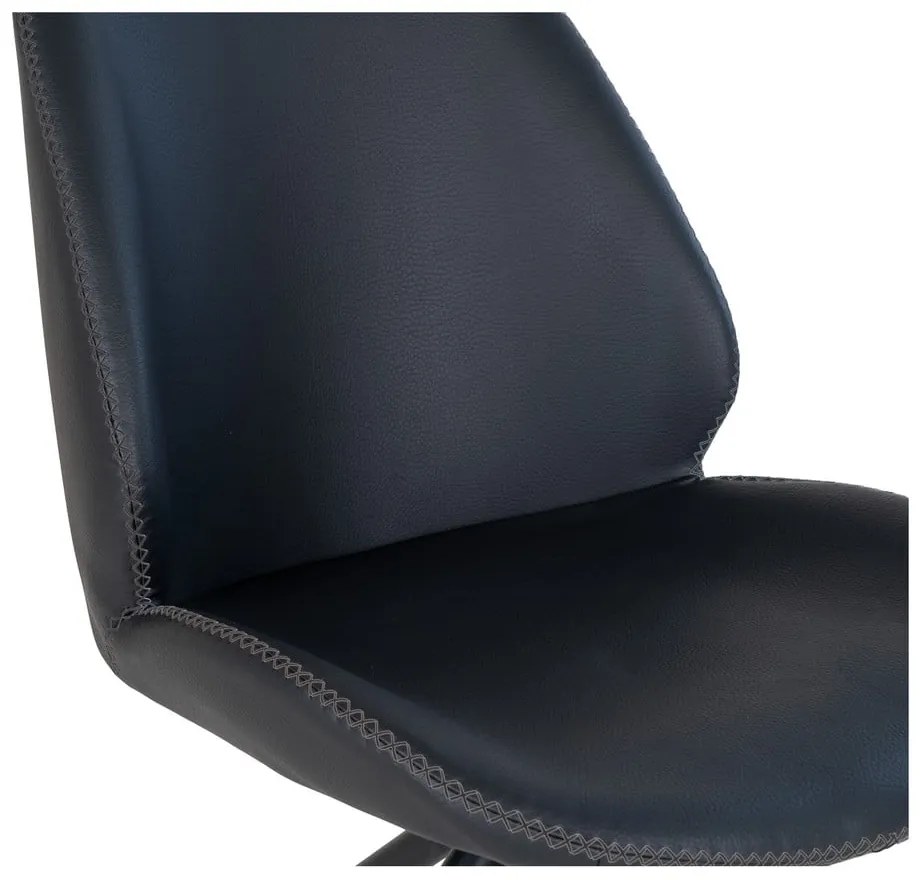 Scaune de dining negre 2 buc. Monte – House Nordic