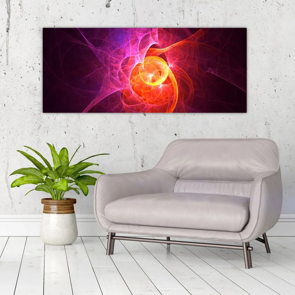 Tabloul modern abstract (120x50 cm)