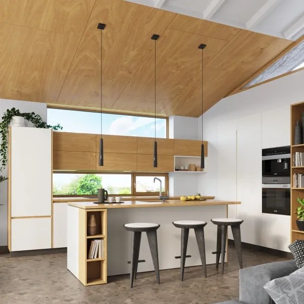 Lustră pe cablu Sollux SL.1400 PRYSM 1xG9/8W/230V negru