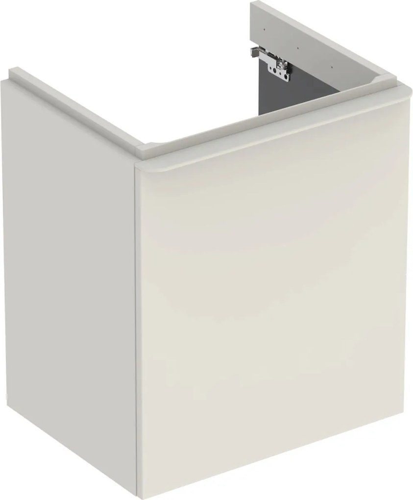 Geberit Smyle Square dulap 53.6x43.3x61.7 cm sub chiuveta pe perete gri 500.366.JL.1