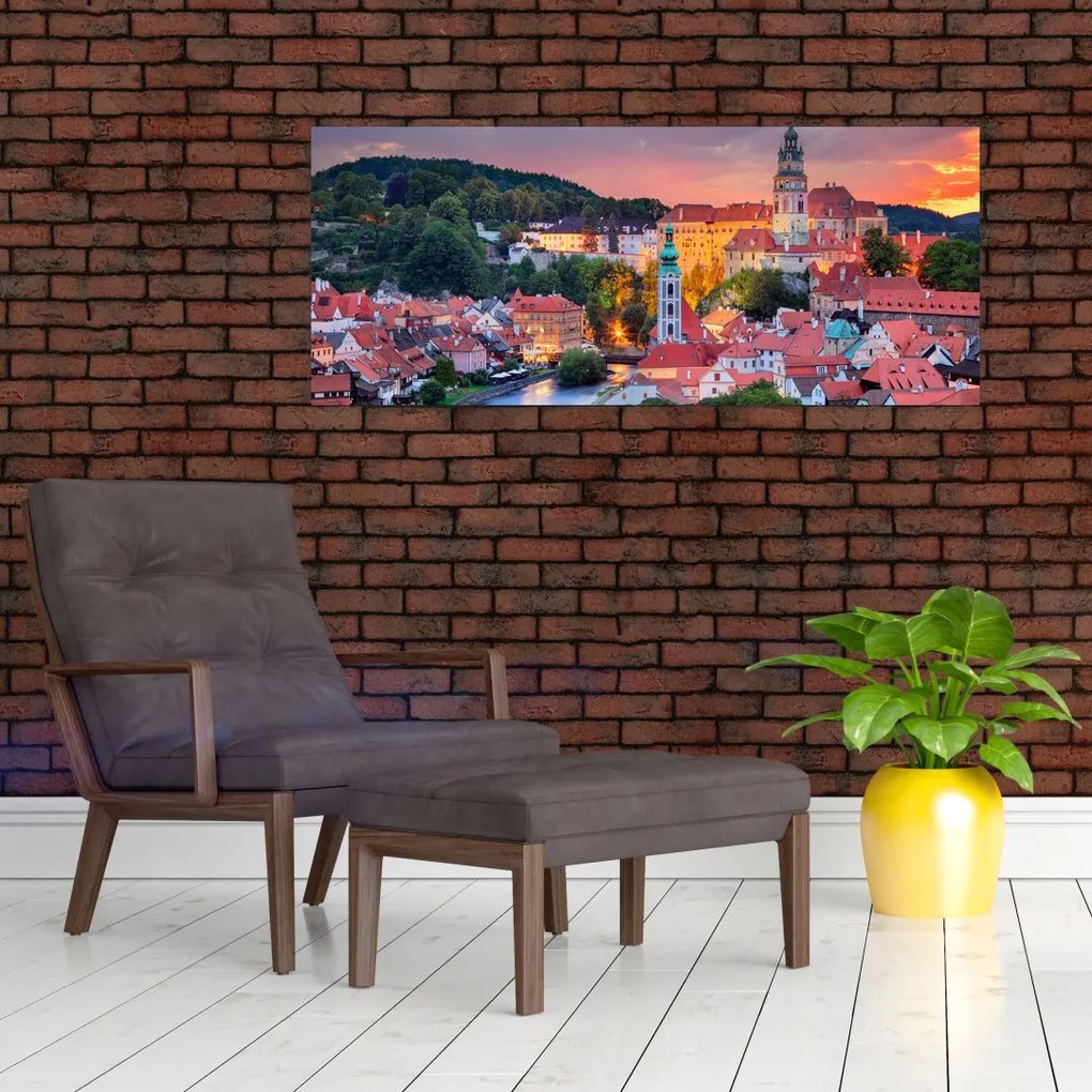 Tablou - Český Krumlov (120x50 cm)