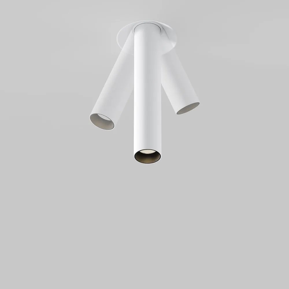Spot LED incastrabil rotativ retractabil Focus T alb