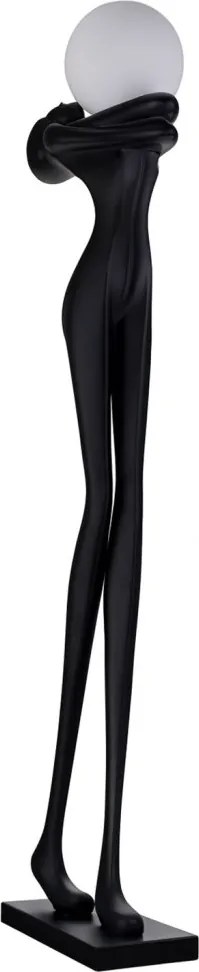 Figurina design decorativ cu iluminat HESTIA BLACK