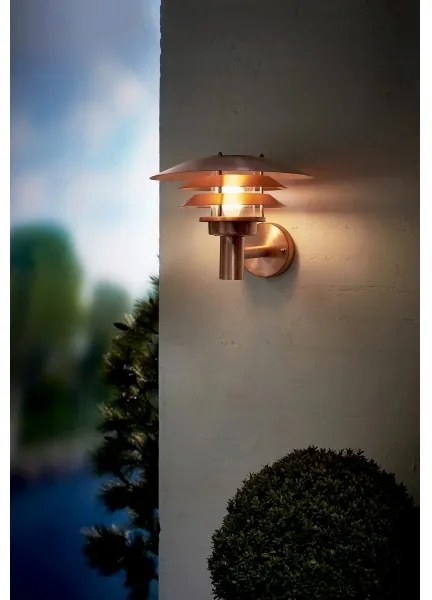 Nordlux - Aplica de exterior VENO 1xE27/60W/230V IP54 cupru