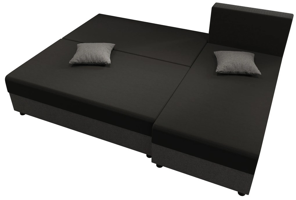 Colțar Stellar L (Gri închis + Negru) (D). 1057571