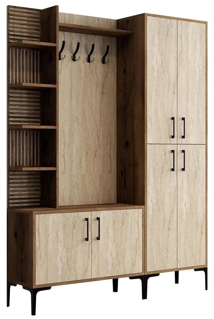 Mobilier hol Valery 1 (nuc + travertin). 1101336