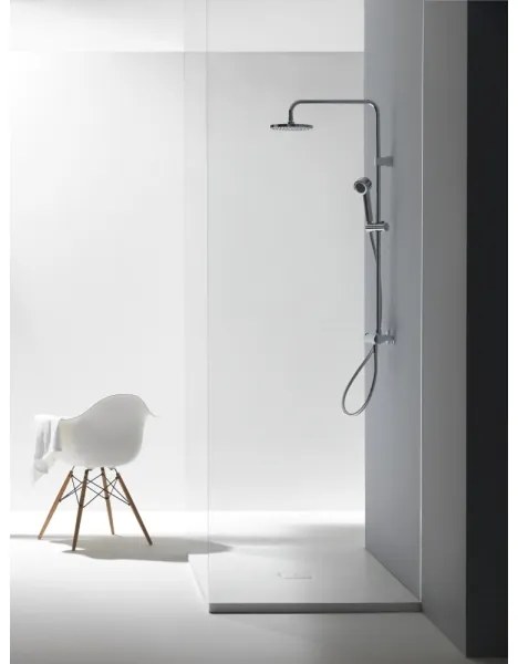 Set de duș cu baterie termostatică LAUFEN HF500957100600 CITYPRO crom