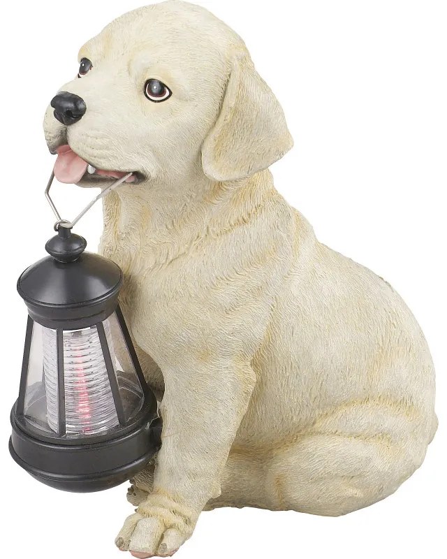 Lampa solara, forma caine, potrivit pentru exterior, Globo 33372