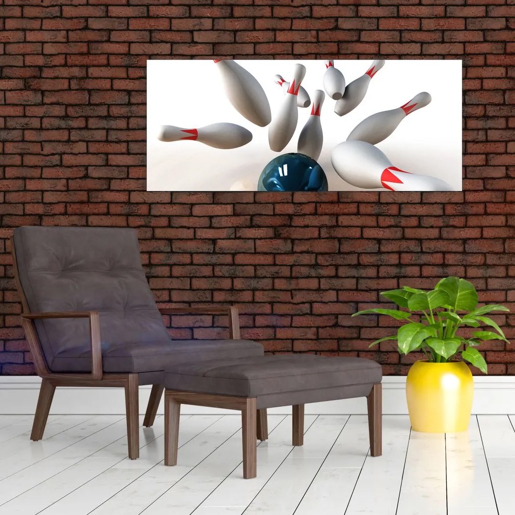 Tablou - Bowling (120x50 cm)