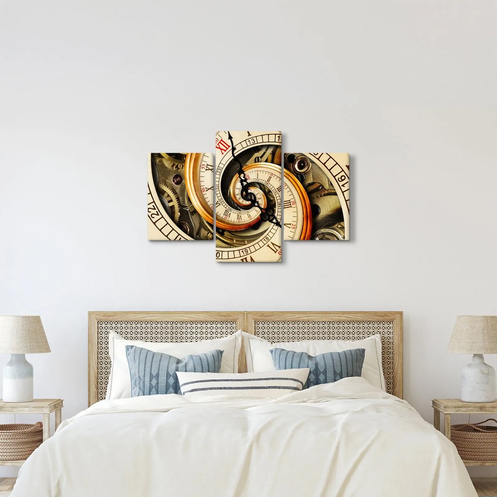Tablou cu ceas (90x60 cm)