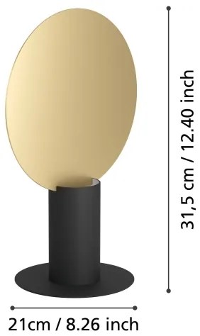 Lampă LED de masă Eglo 900403 SARONA 1xGU10/4,5W/230V 3000K