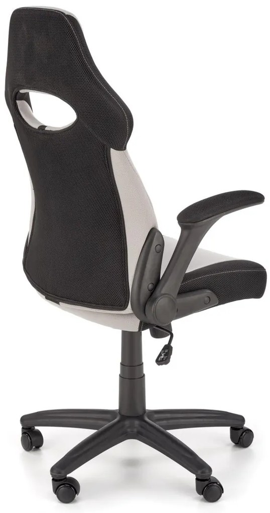 Scaun de birou Bloom gri/negru H120 cm