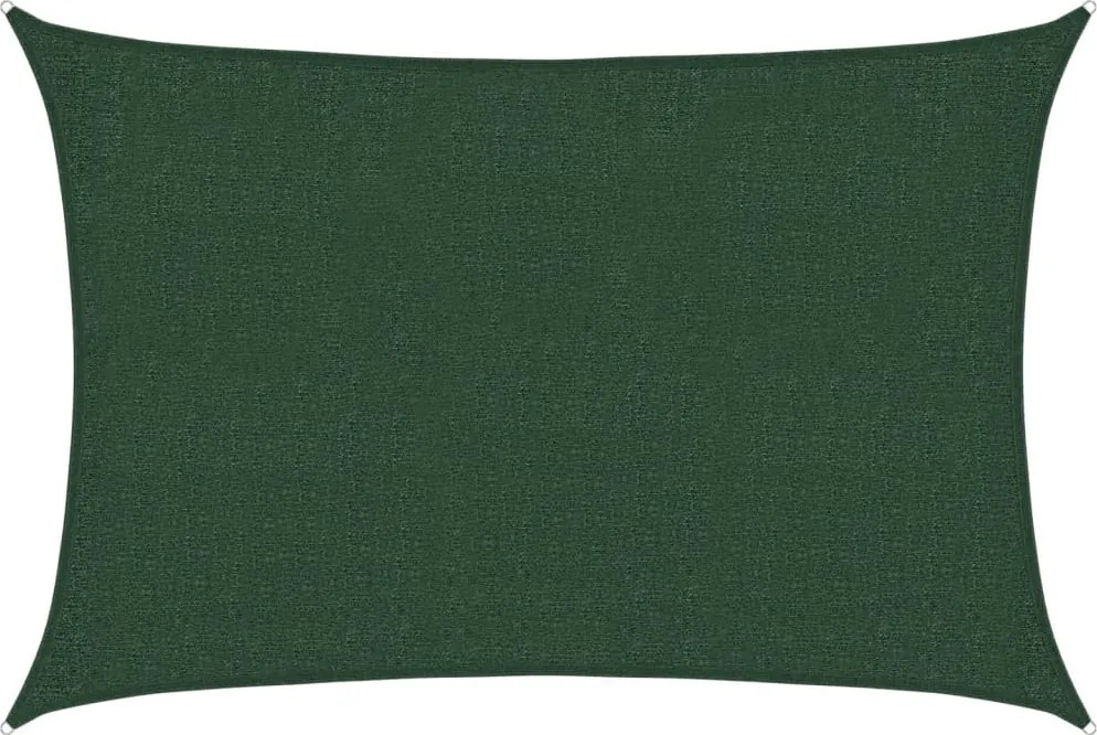 vidaXL Parasolar, verde închis, 2x3 m, HDPE, 160 g/m²