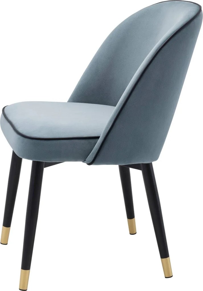 Set de 2 scaune design elegant Cliff, albastru 114301 HZ