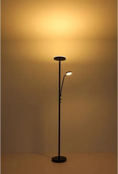 Globo 59092 - Lampadar LED St ERNST LED/18,5W/230V + LED/4,5W