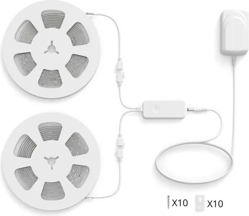 Philips - Bandă LED RGBIC reglabilă SMART STRIP 2x5m LED/21W/230V 2700/6500K Wi-Fi