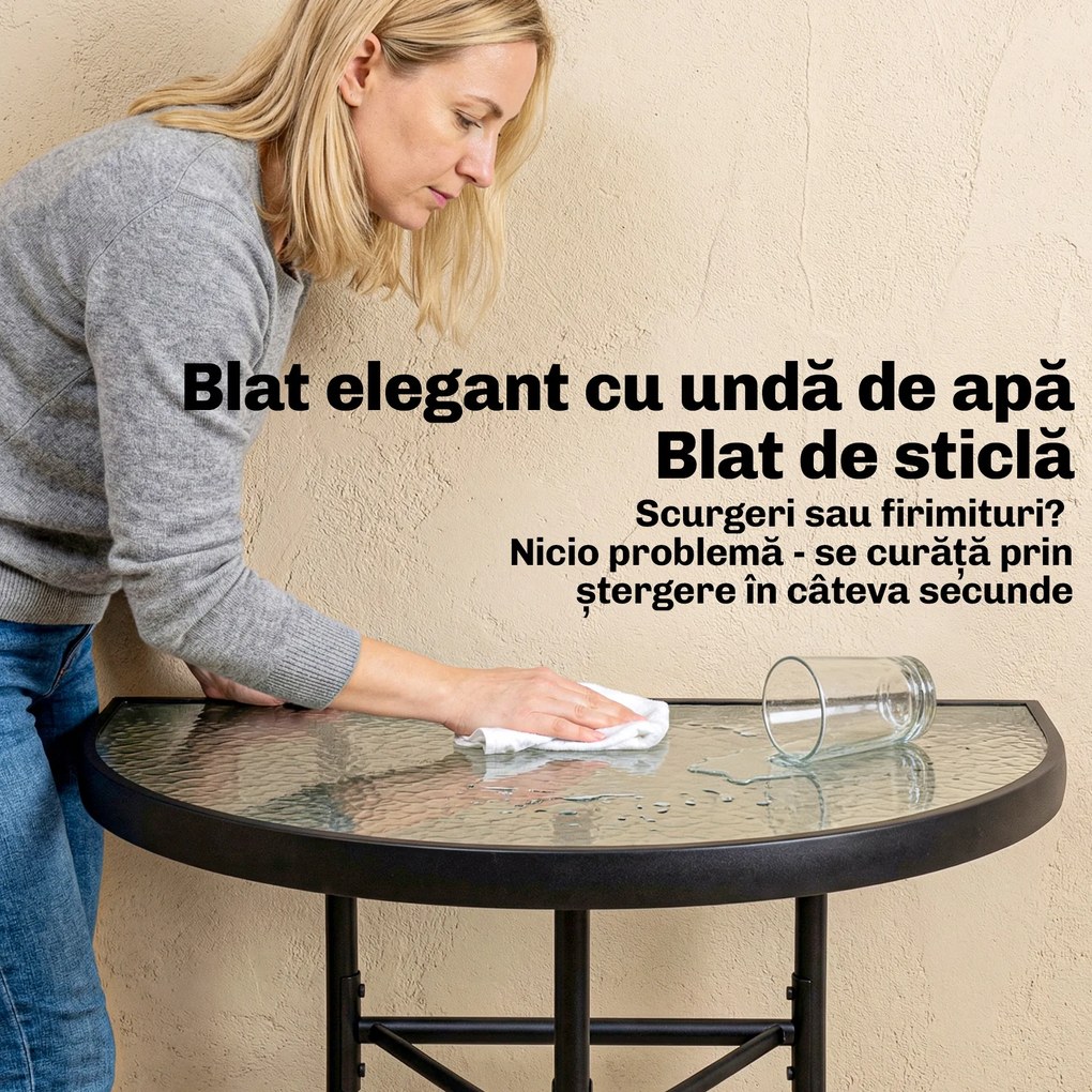 Outsunny bistro economisire spațiu pliabil | Aosom Romania