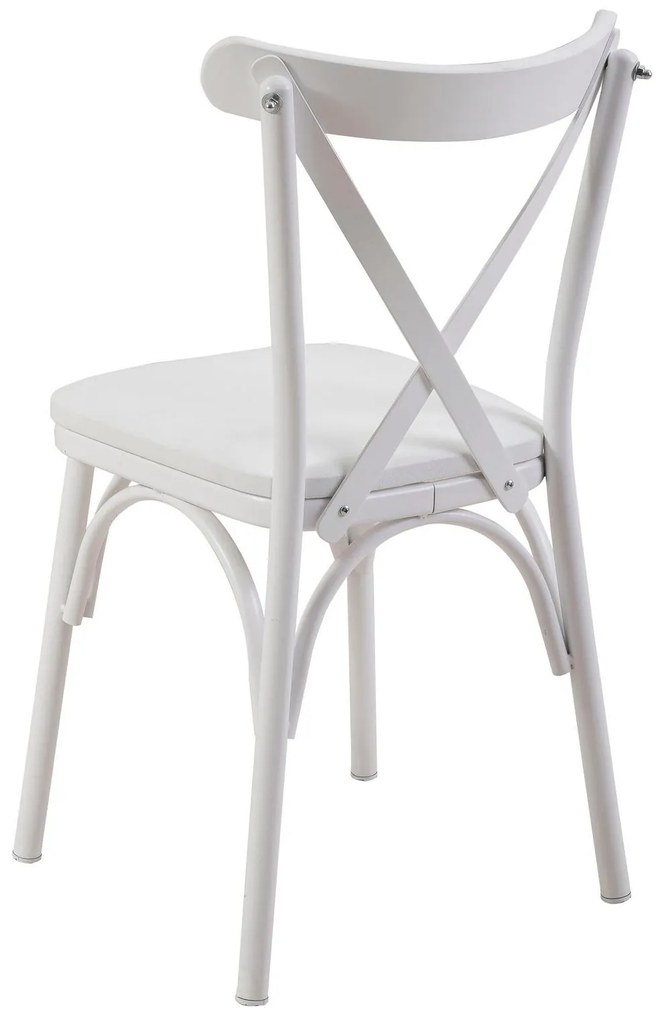 Set mobilier sufragerie Duvasa 20 (alb) (pentru 4 persoane). 1093790