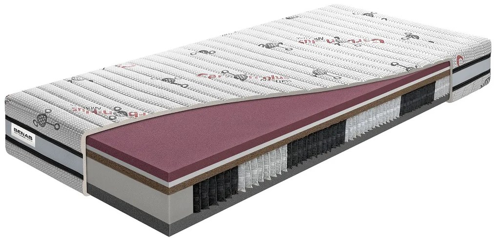 Saltea cu arcuri individuale Persefona S2000 200x180 cm (T4/T3). 763558
