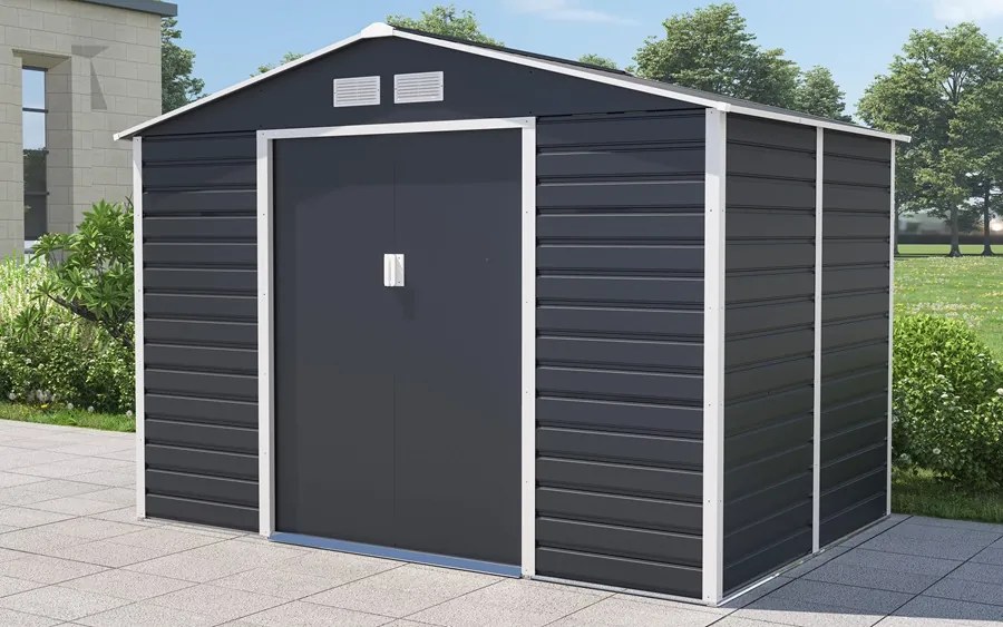 Casa de scule din metal Lahti 2,8 x 1,9 m Magazin Boss antracit