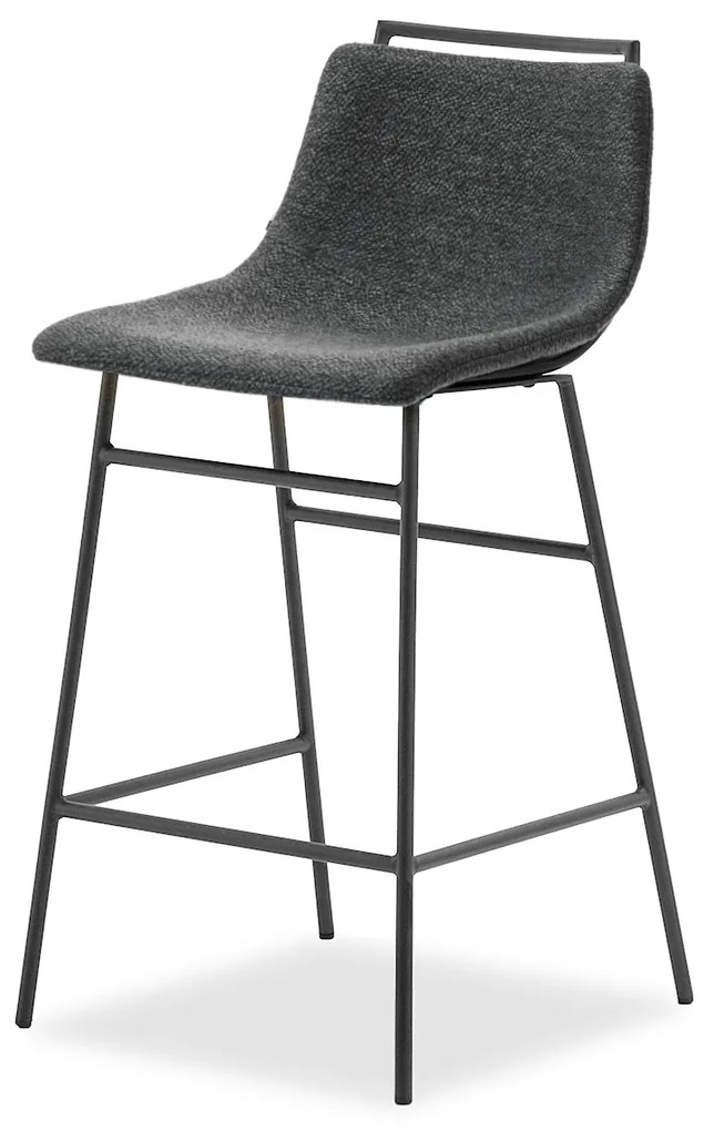 Scaun Sara (grafit închis + negru). 1110744