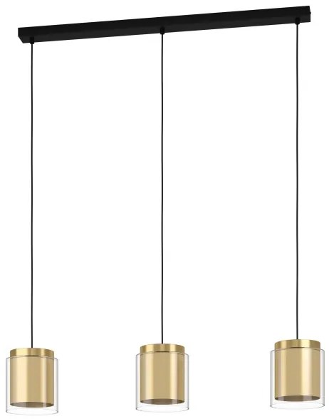 Lustră pe cablu LAGUNITAS 3xE27/40W/230V Eglo 99654