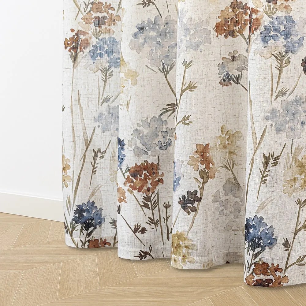 Draperie crem 135x250 cm Flosi – Restilo