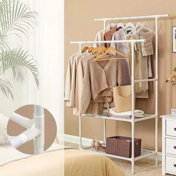 Cuier de podea LINEA, alb