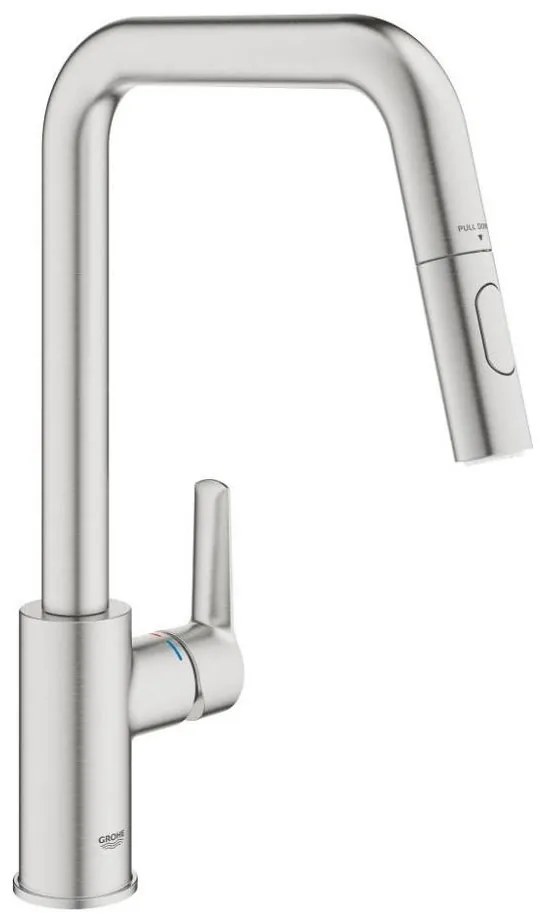 GROHE START - baterie pentru chiuvetă, inox (30631DC0)