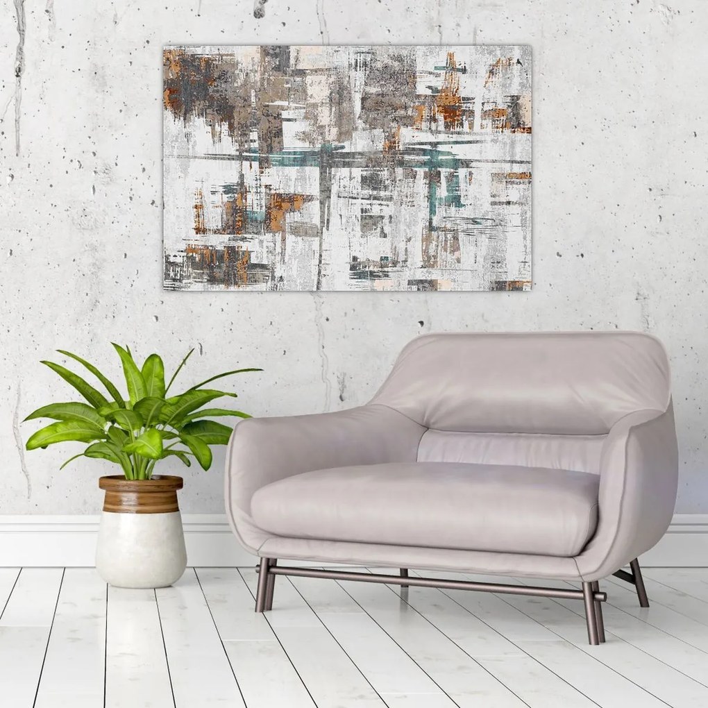 Tablou - Mișcări abstracte (90x60 cm)