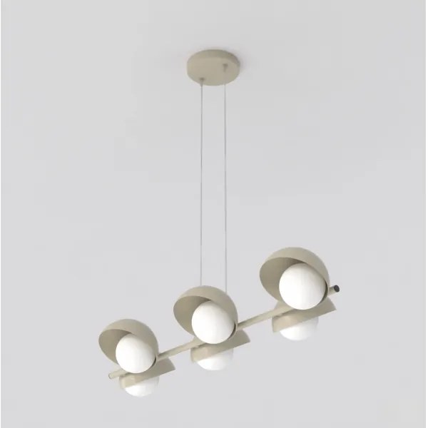 Lustră pe cablu BOOM 6xG9/8W/230V bej