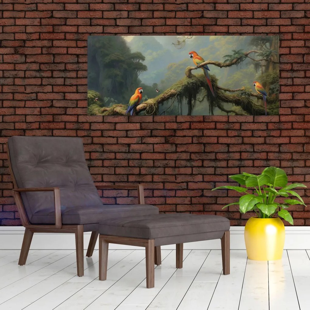 Tablou - Pădure tropicală (120x50 cm)