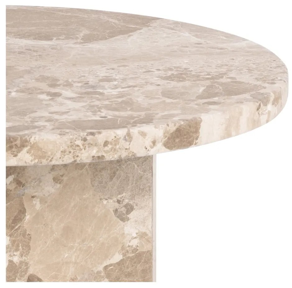 Măsuță auxiliară rotundă din marmură ø 50 cm Naxos – Actona