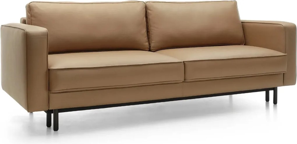 Canapea lemn masiv extensibilă California 232x98 cm