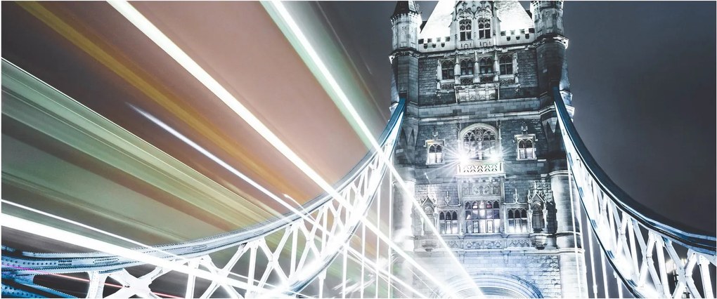 Tablou cu Tower Bridge (120x50 cm)