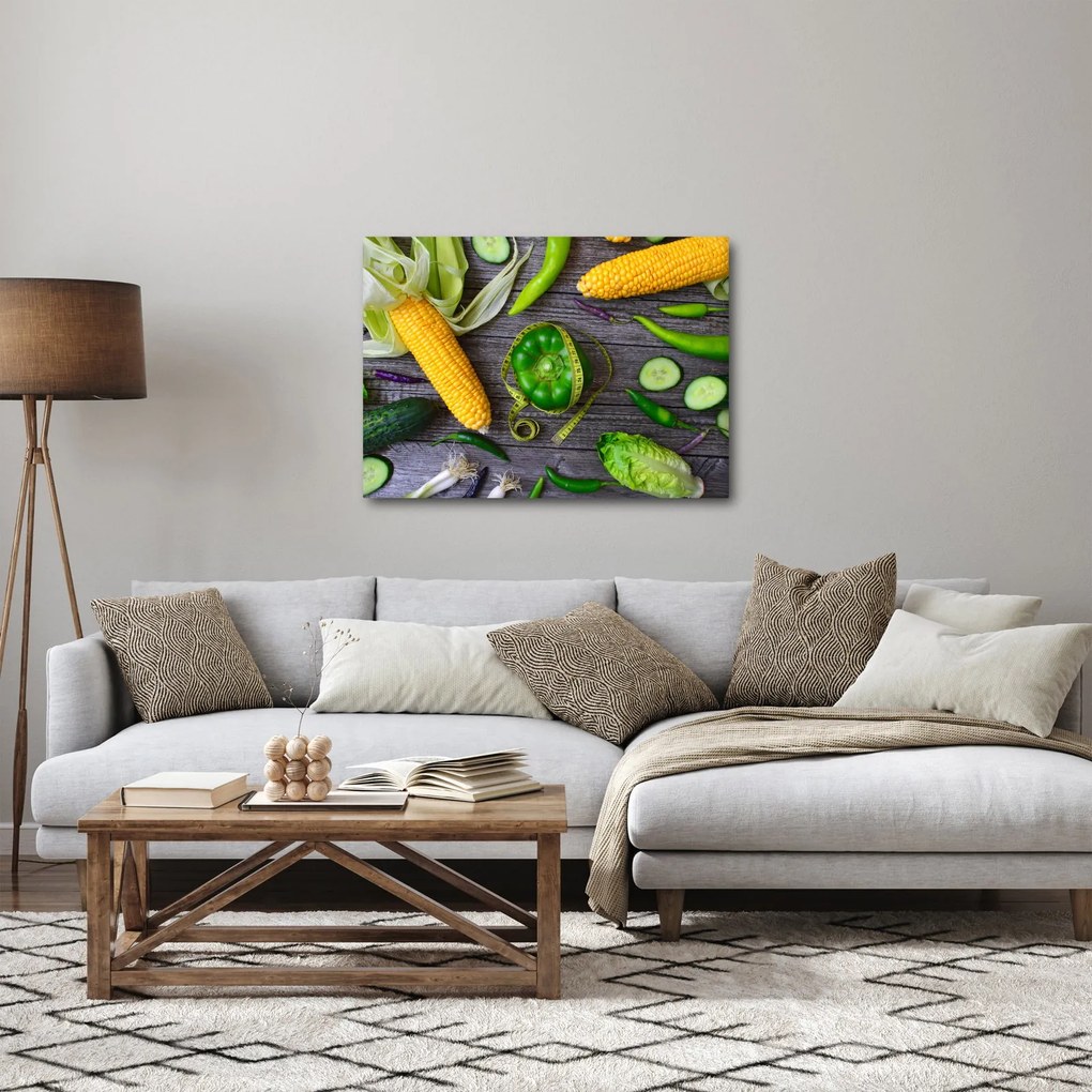 Tablou cu legume (70x50 cm)