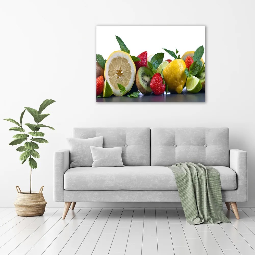 Tablou pe pânză canvas Fructe si legume