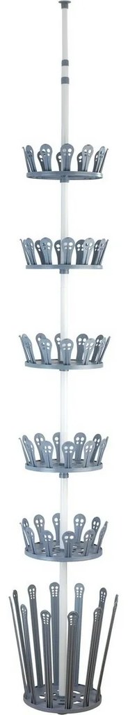Wenko Achilles cuier telescopic pentru pantofi, 36perechi