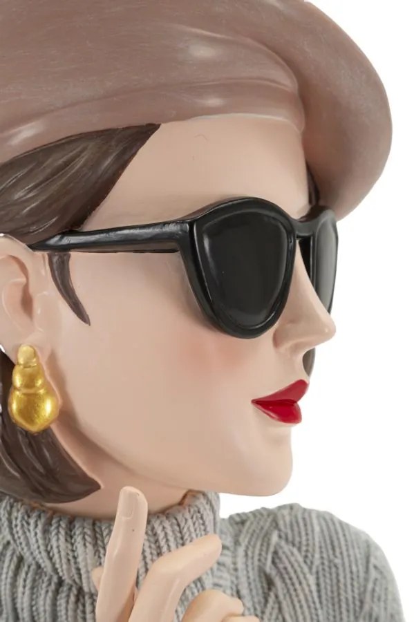 Mauro Ferretti Statueta Donna Paris -B- Cm 18,5X14X24 | Aosom Romania