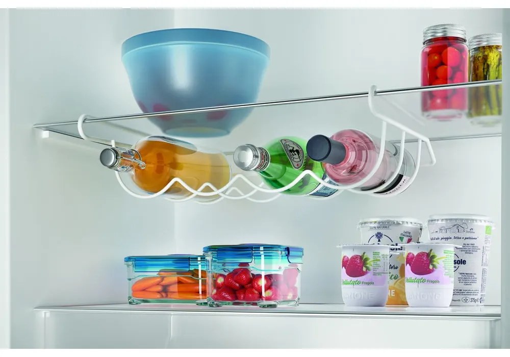 Organizator de frigider din oțel inoxidabil Cool-Bottle – Metaltex